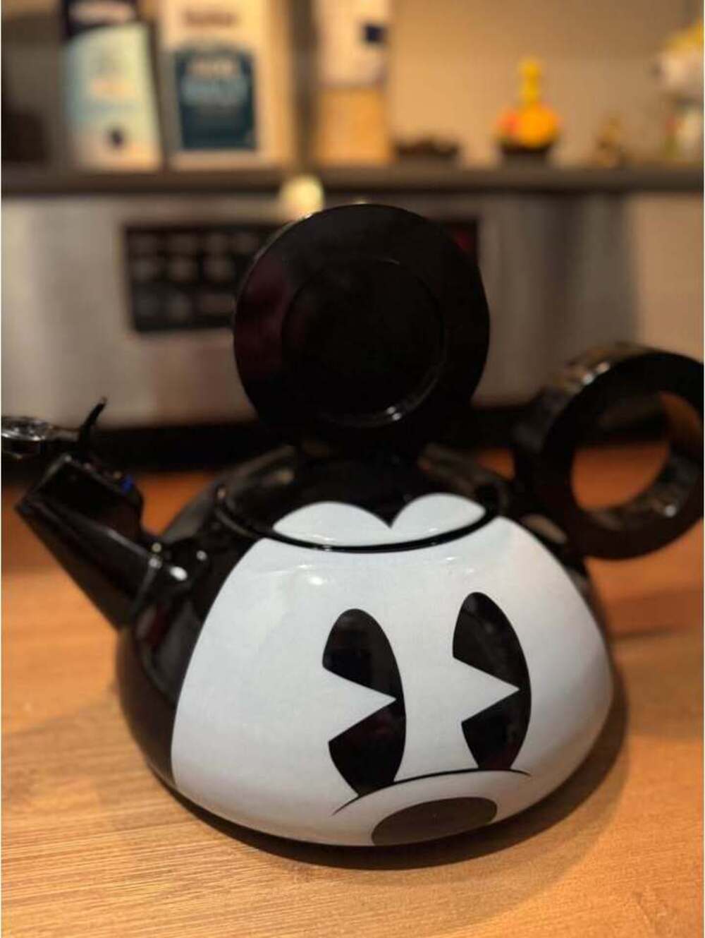 Vintage Disney Copco Mickey Mouse Whistling Tea Kettle 2.75 Qt 1990s